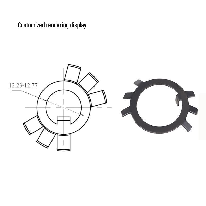 Carbon Steel Stop Washer for Round Nuts