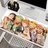 Computer Mouse Pad OOne PPiece Luffy Anime Mouse Pad Large Gaming Mousepad Rubber Extended Game Desk Mat Keyboard Mouse Carpet