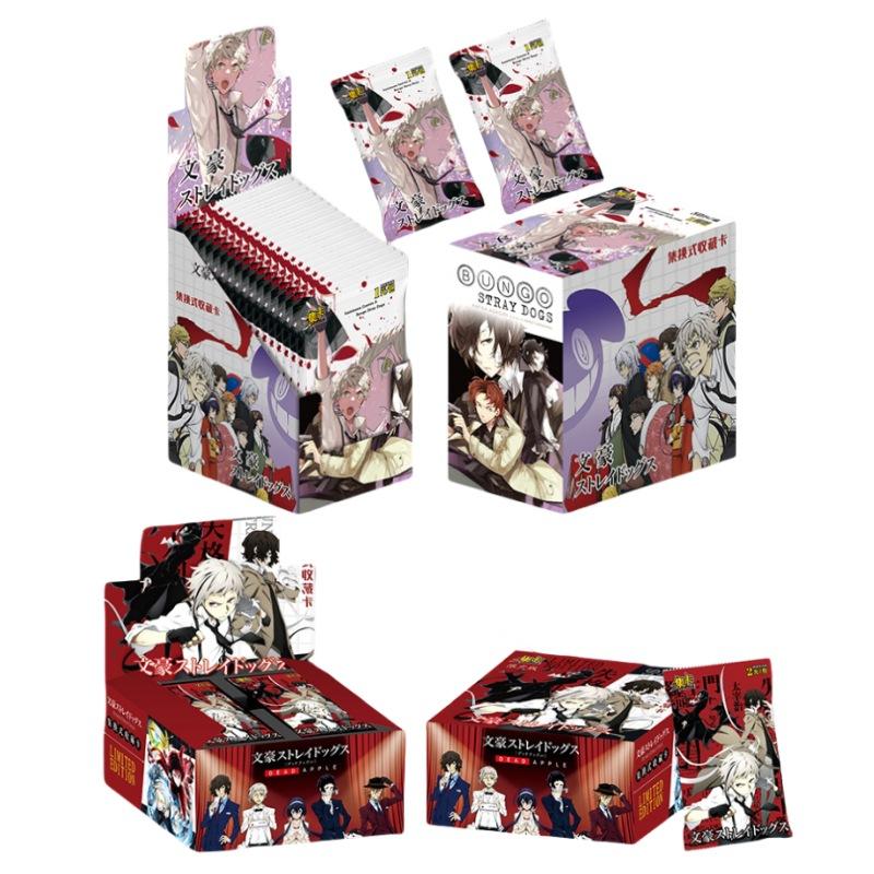 Bungo Stray Dogs Dazai Osamu Nakahara Chuuya Collect Character Art Collect Paper Anime Play Card SSR SR