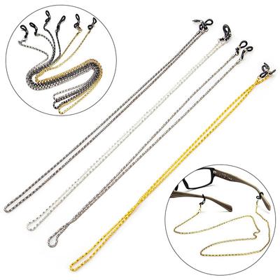 Fashion Luxury Fashion Glasses Women Men Non-slip Glasses Chain Vintage Metal Eyeglass Lanyard Vintage Reading Glasses Necklace Eye Wear Accessories