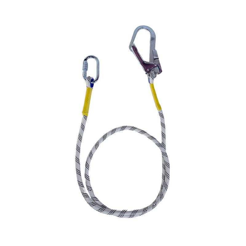 Outdoor High-Altitude Safety Rope: Polyester Construction, Portable Design.