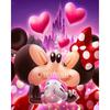 Disney Schloss Mickey Minnie 5D Diamantmalerei Voller Diamanten DIY Handgemachte Diamantmalerei Cartoon Animation Dekoratives Malerei-Set
