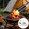 Propanbrenner Unkrautbrenner Set Hohe Leistung Lang Kurz Modus Propanbrenner Selbstzünder Turbo-Abzug Flammenwerfer mit 3M Schlauch