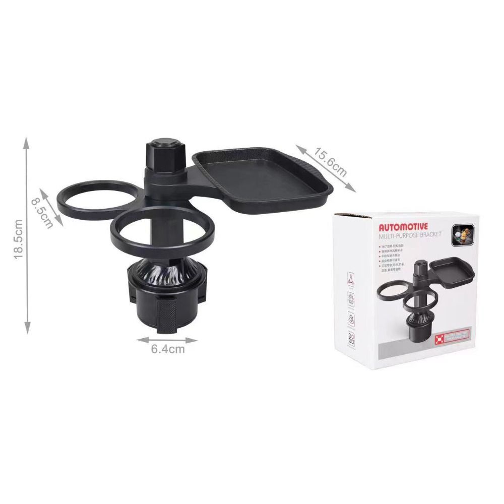 Expander Tray Car Food Trays Multifunctional Tray Table for Car Universal Car Cup Holder