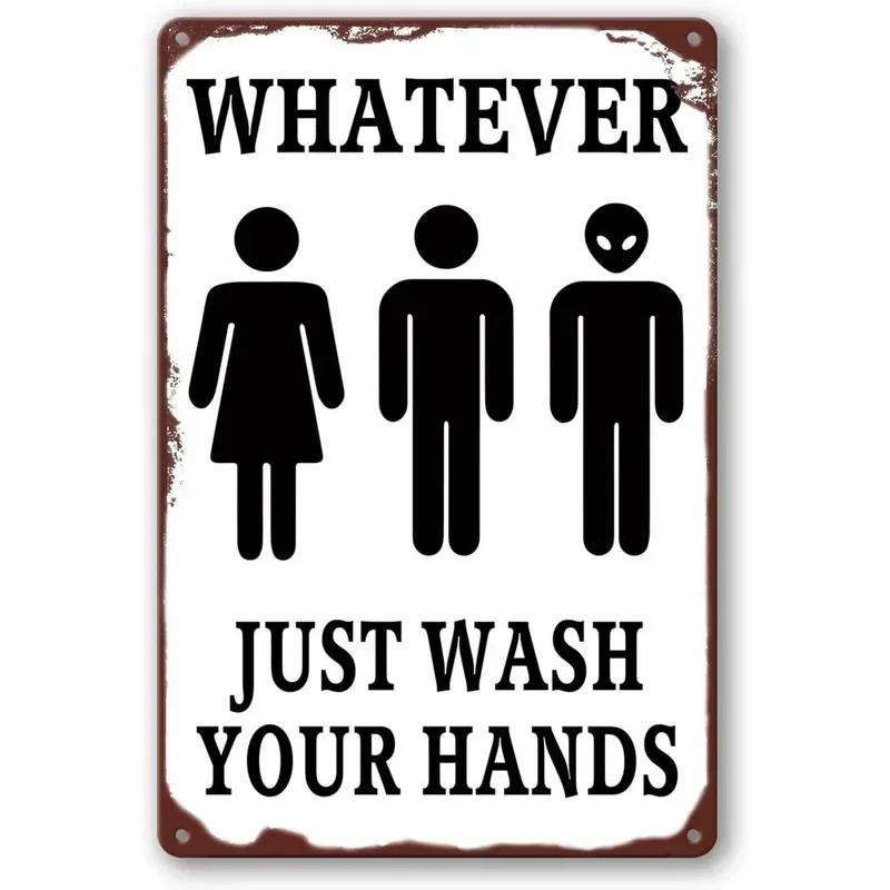 Retro No Stupid People Metal Sign Wall Decor Perfect for Home Bars Garage Cafe Club Man Cave and Pubs