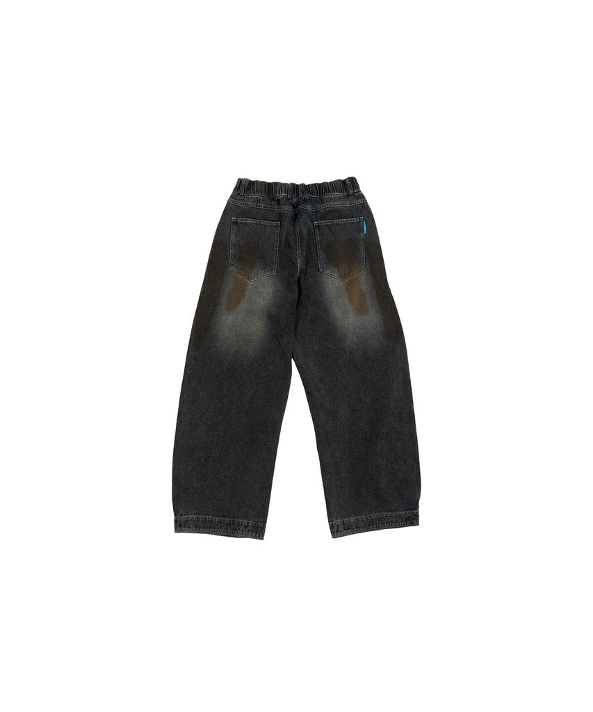DOUBLE JD Big Brush Washed Denim