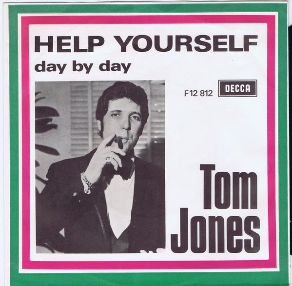 

7inch Record TOM JONES Help Yourself Day By Day F12812 Decca 1968 UK Rock Used