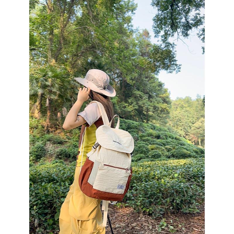 

Повседневный и легкий рюкзак Новый рюкзак для поездок на работу и учебу большой вместимости дорожный рюкзак оранжевый