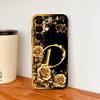 For Realme C85 Pro Phone Cover Flowers Name Letters Soft Liquid Silicone Full Protection Case For Realme C 85 Shockproof Housing