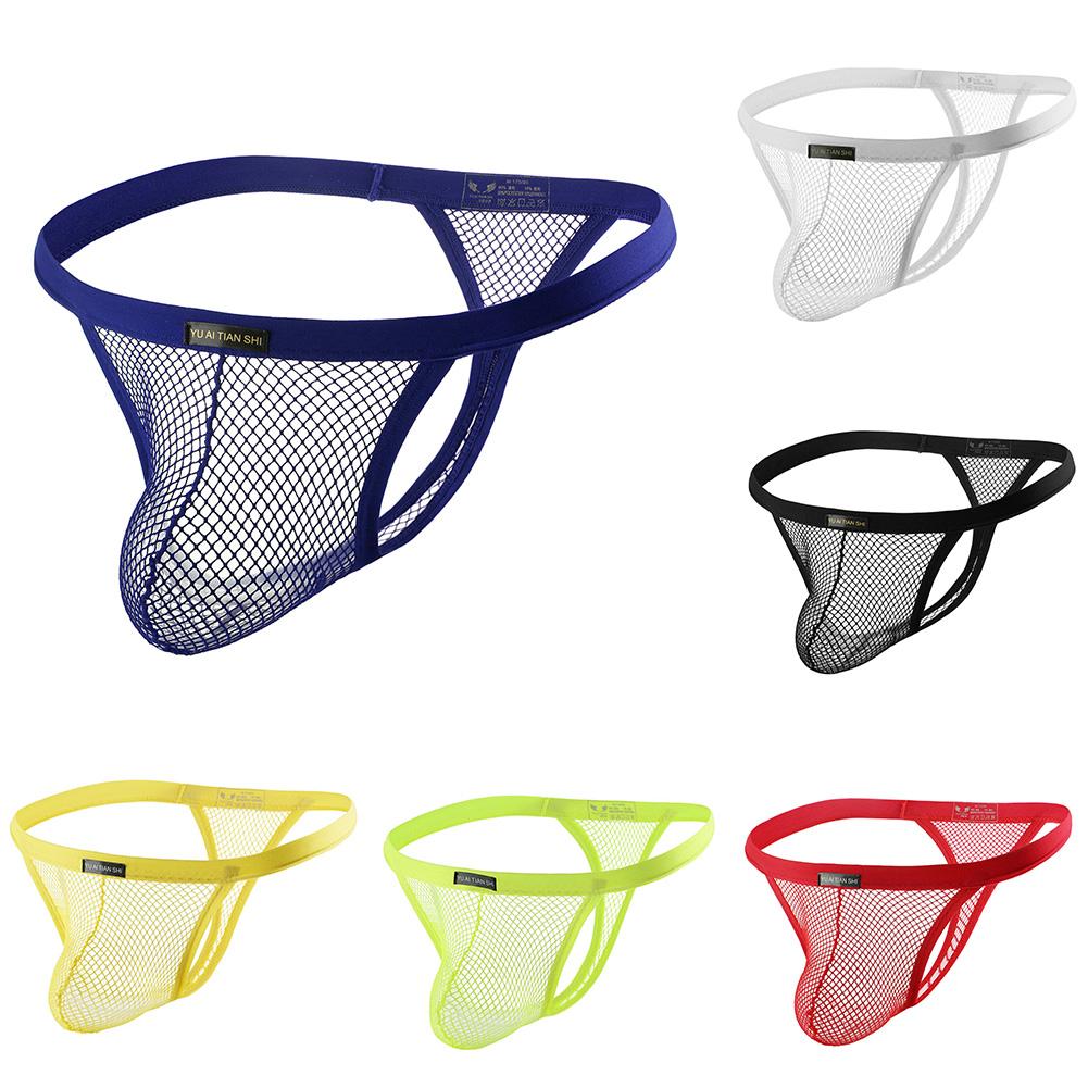 

T-back Mens Underwears Thong Thongs Breathable Briefs