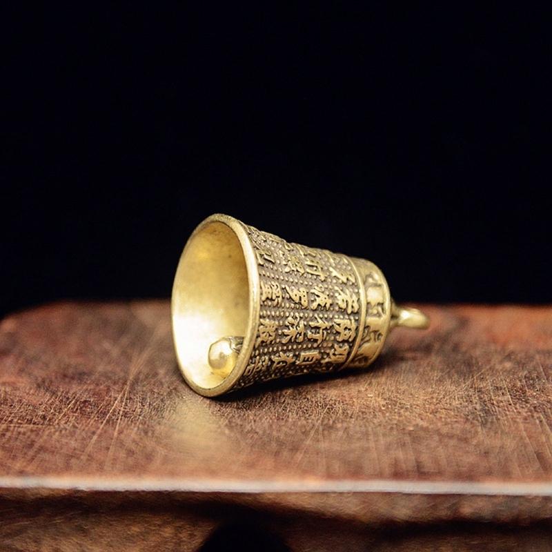 Brass Handicraft Bell Metal Call Bells Alarm Hand Held Service Call Bell Desktop Bell Dinner Bell Brass Christams Bell