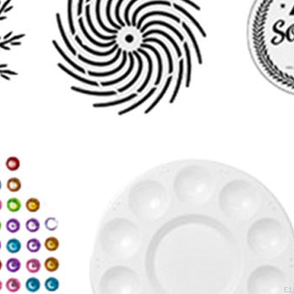 Set Completo di Strumenti per Dot Painting Mandala per Dipingere Rocce Decorazioni per la Casa Disegno Artistico