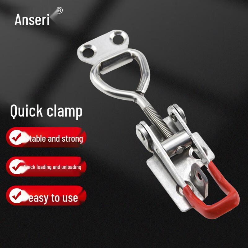 304 Stainless Steel Adjustable Toggle Latch Clamp Length 95mm