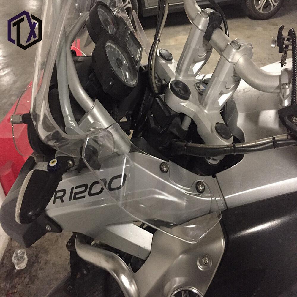 BMW R1200GS ADV (02-12) Modified Side Windshield Deflector Fairing.