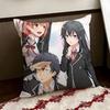 My Teen RRomantic Comedy SNAFU Cushion Cover Reversible Soft Durable Pillow Cover Home  Car MultiScene Use for Daily Comfort