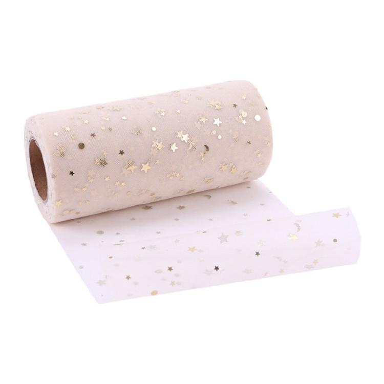 DIY Sequin Tulle Hair Bows Handmade Materials Fancy Color Romantic Decoration