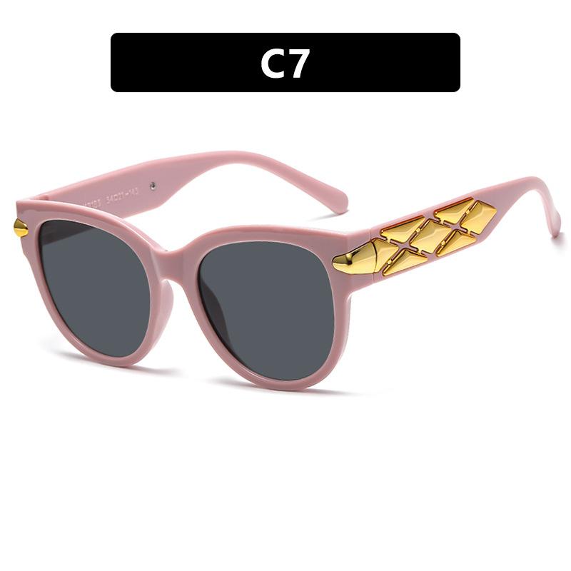 New Trendy Sunglasses Luxury Brand Design Holiday Camping Fashion Large Frame Sun Glasses Men Women Ideal Gift Sunnies