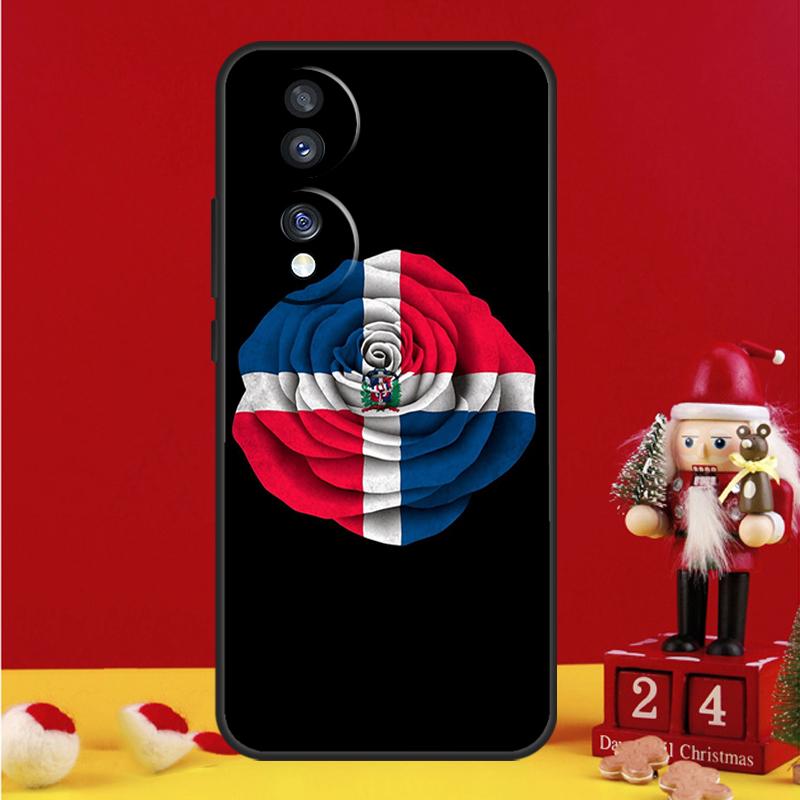 Dominican Republic Flag Case For Honor Magic 8 5 6 7 Pro Honor Win RT 50 70 90 200 400 Lite X8c X9b X9c X9a X9d Cover