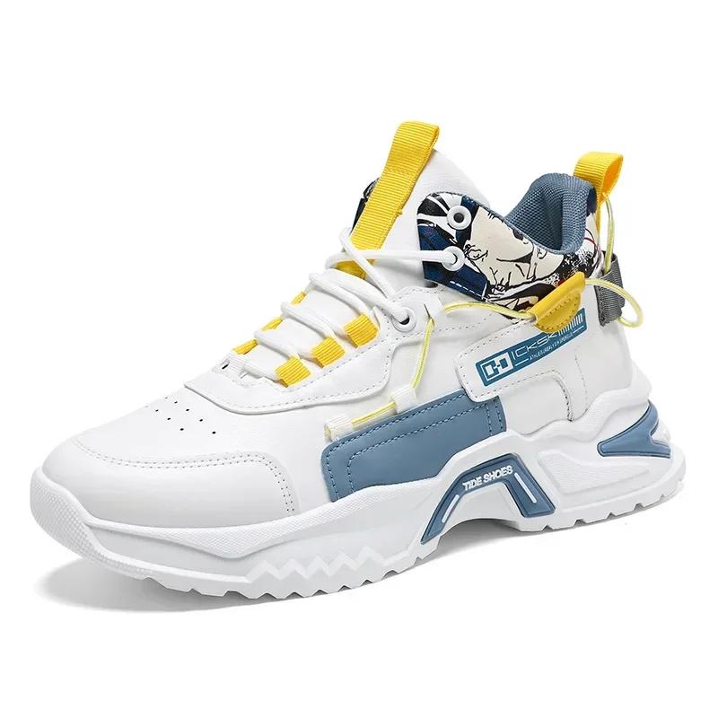 Casual Sneakers Herren Vulkanisierte Herbstschuhe Männlich Casual Tenis Fashion Sneaker Männer Wanderschuh Jungen Plattform Zapatillas Hombre