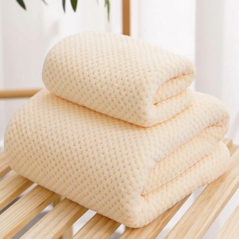 Adult Solid Color Bath Towel Soft Thick Absorbent Hotel Washcloth High Quality and Durable Skin Friendly Gray Beach Washrag