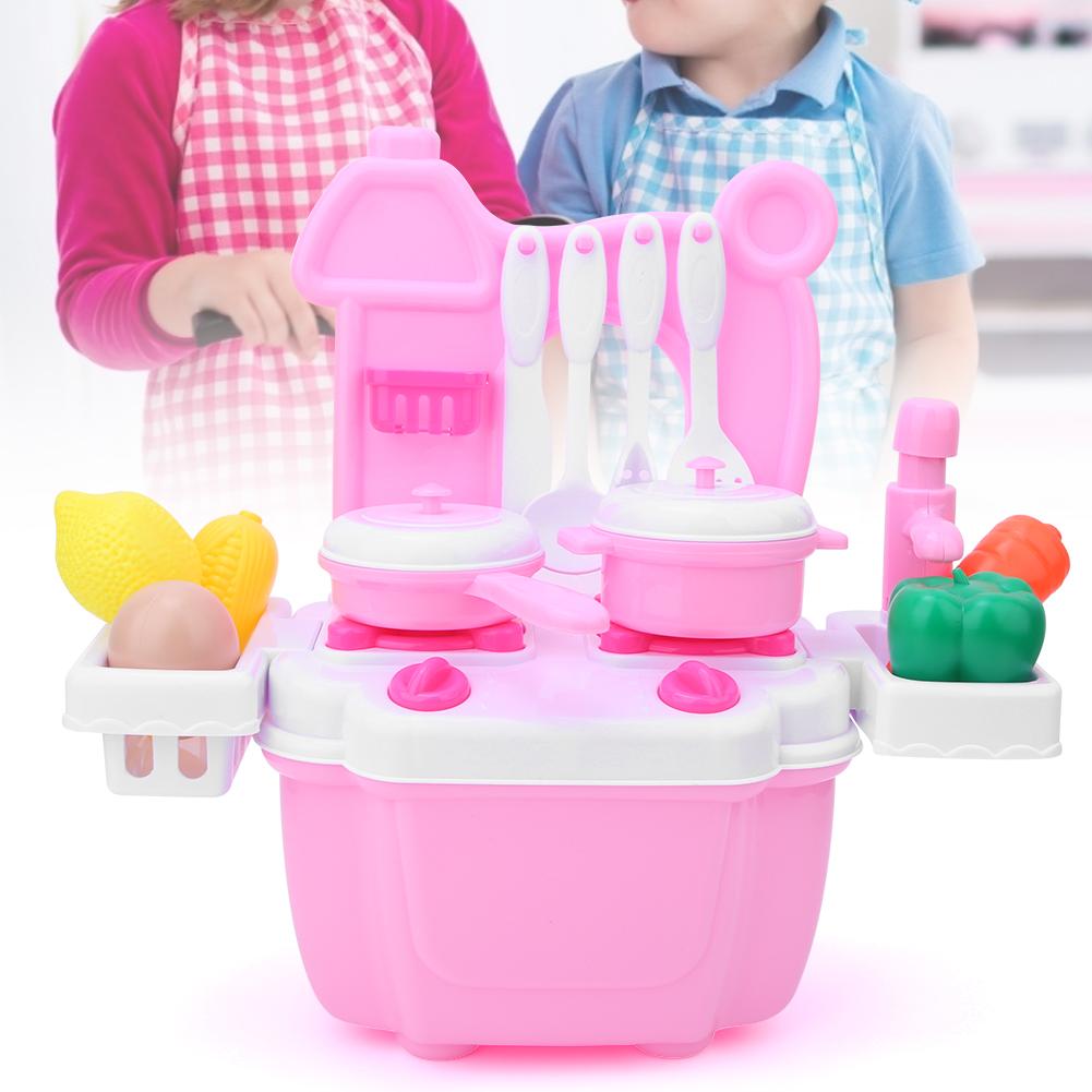Kitchenware Kitchen Cooking Simulation Cookware   Toy Kid Educational Toys Set