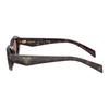 Prada Full Frame Design Acetate Oval Sunglasses Women sunglasses Tortoise PR-26ZS17N60B