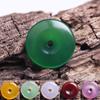 Icy Chalcedony Pi Xiu Agate Jade Pendant Necklace for Men and Women