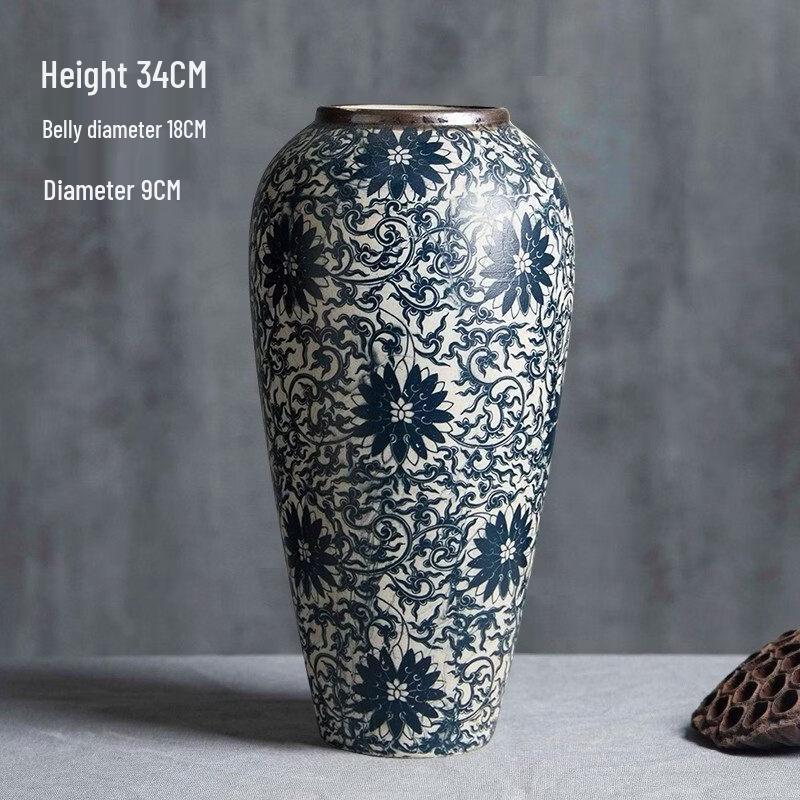 

Qing Hua Ceramic Flower Vase