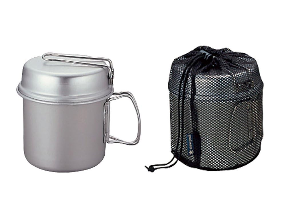 Snow Peak Cooker Aluminum Deep Trek 900ml with Storage Case Climbing Disaster Prevention [Sticker Included] SCS-008