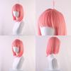 Premium Pink Bob Cut Cosplay Wig For Anime Characters Featuring Anya Forger From Spy X Family