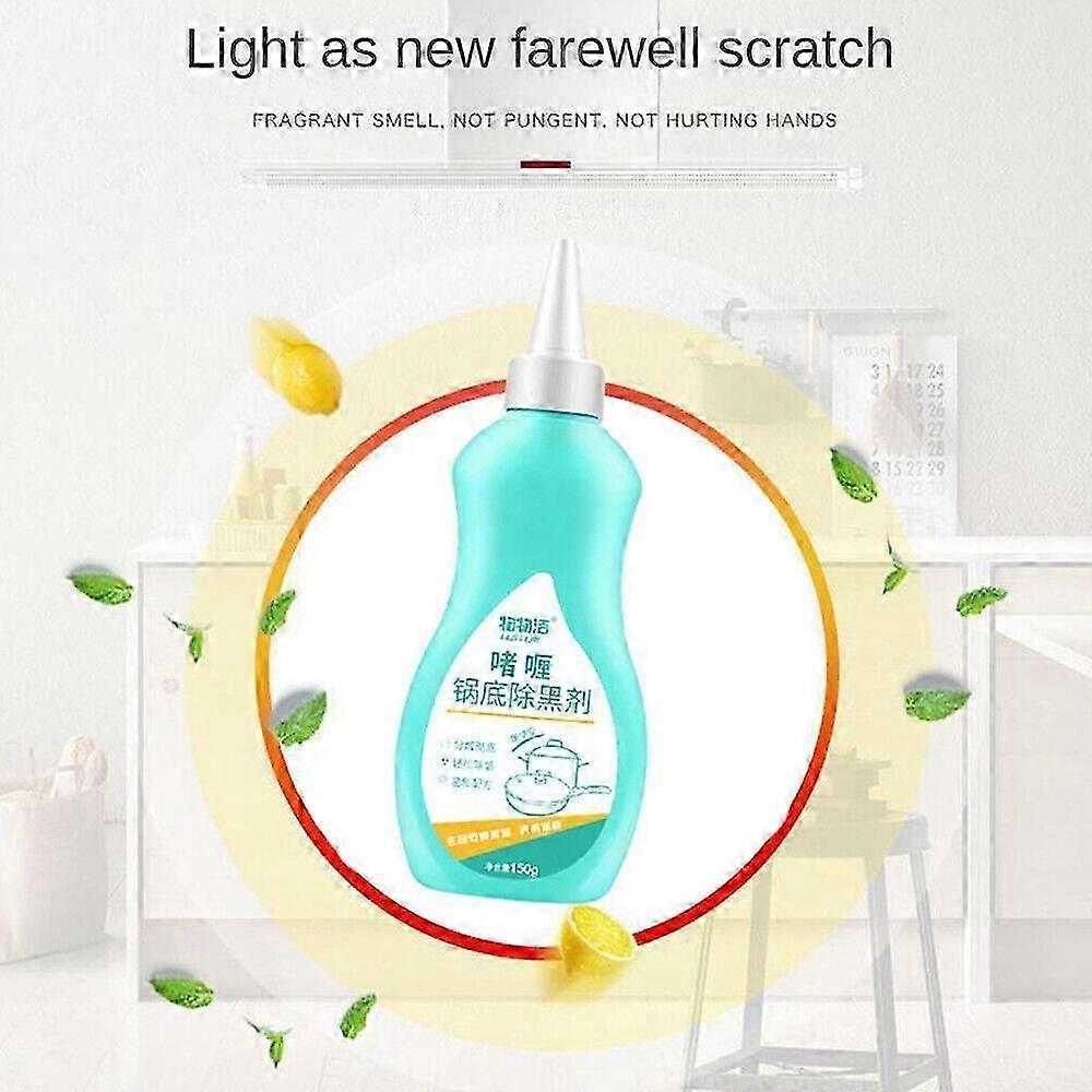 Magic Gel Cleaner for Pots and Pans, Black Pot Bottom Cleaning Gel, for Pans