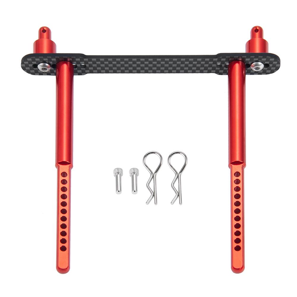 YEAHRUN RC Car Body Post Mounts Metal Alloy Front and Rear Shell Column for Axial SCX10 II 90046 1/10 RC Crawler Car Parts