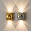 Owl Wall Lamp Rechargeable Motion Sensor Light with Dual-Glow Up And Down Soft Lighting Magnetic No-Drill