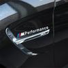E60 New 4pcs M performance sticker car door handle sticker For bmw M Sticker X1 X3 X4 X5 X6 X7 e46 e90 f20 e60 e39 f10 Car acce