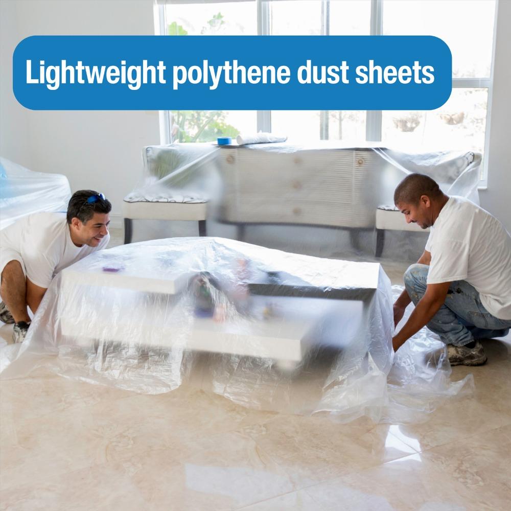 Transparent Masking Film Furniture Protection Protective Film  Living Room Kitchen