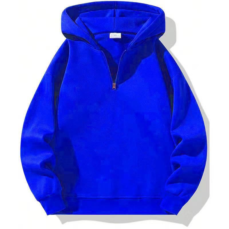 Casual Zipper Hoodie Loose Sports Sweater