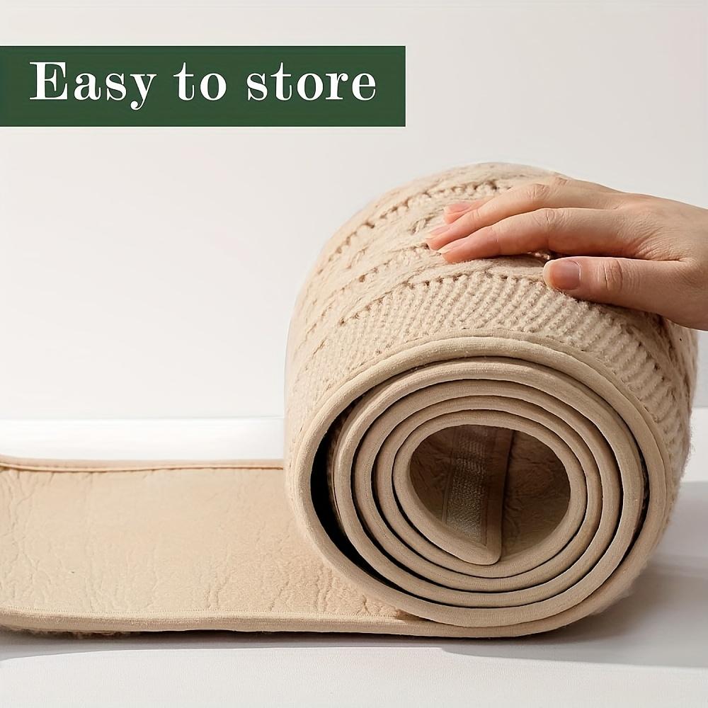 Beige Knitted Tree Collar, Farmhouse Twisted Flower Design. Perfect Holiday Desk Decor for a Merry Christmas!