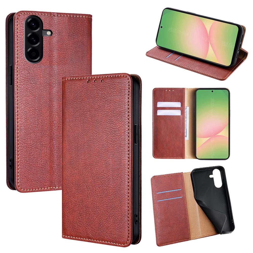 For Samsung Galaxy A56 5G Case Wallet PU Leather Magnetic Auto-Absorbed Phone Cover