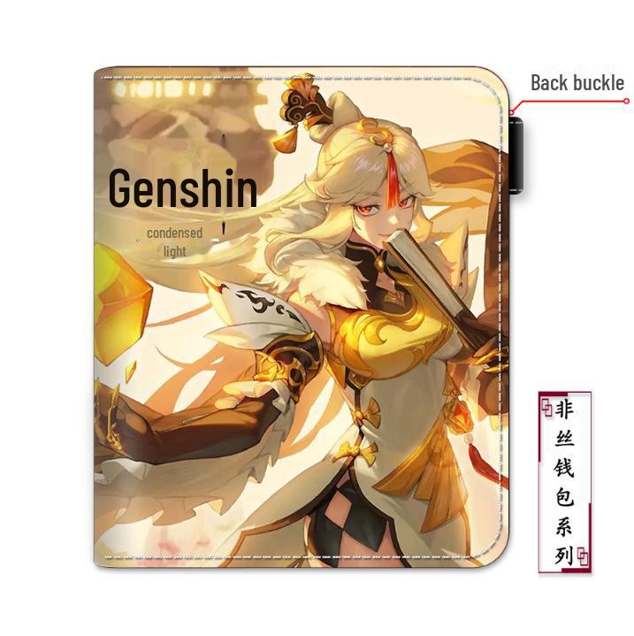 Кошелек с аниме-игрой Genshin Impact высококачественный периферийный продукт 1250₽