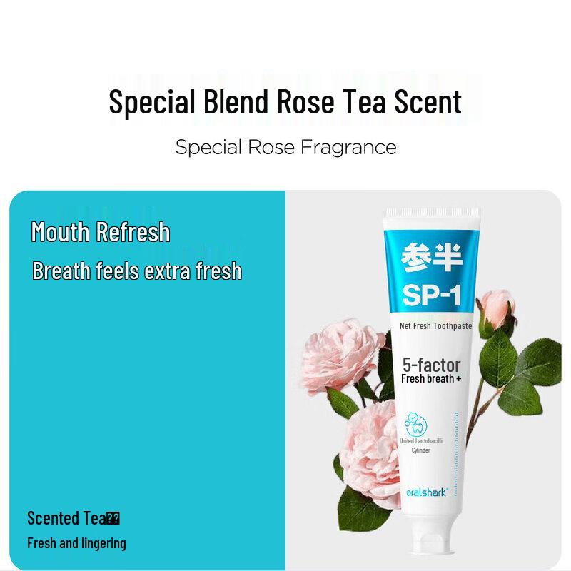 Semibright Rose & Green Tea Fluoride Toothpaste