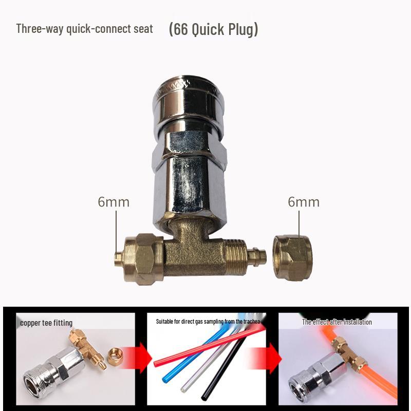 Extended High-Pressure Pneumatic Air Blower & Dusting Gun Tool