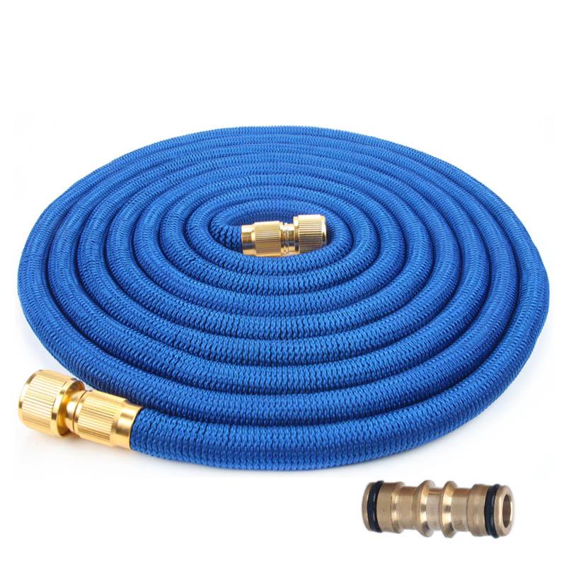 Retractable Magic Hose & High-Pressure Water Gun Set for Car Wash and Home Use