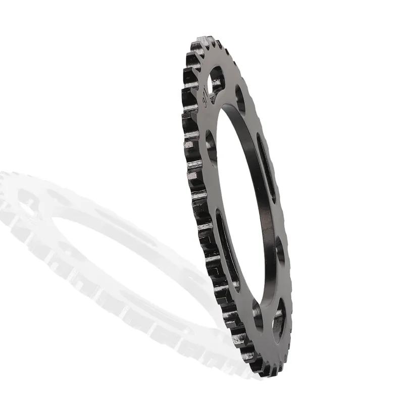 Motorcycle Sprocket Gear Accessories 530 37T Tooth 114mm Rear Black Chain Sprocket for ATV Dirt Pit Bike Motorcross Moto Parts
