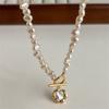 100% Baroque Freshwater Pearl 5-6mm Long Pearl Necklace For Women AAA Natural Freshwater Pearl Irregular Shell Pendant