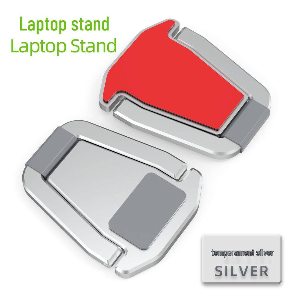 Aluminum Laptop Riser with Dual Fan Cooling