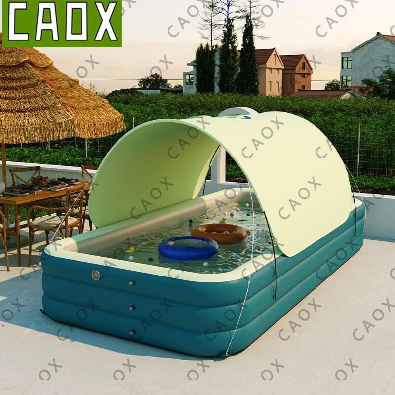 CAOX 3.0M Inflatable Family Pool with Sunshade