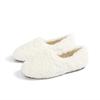 Damen Fleecegefütterte Lammwoll-Slipper Winterschuhe, Übergrößen 41-43