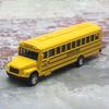 Alloy Vehicle Back Pull Toy School Model Gift