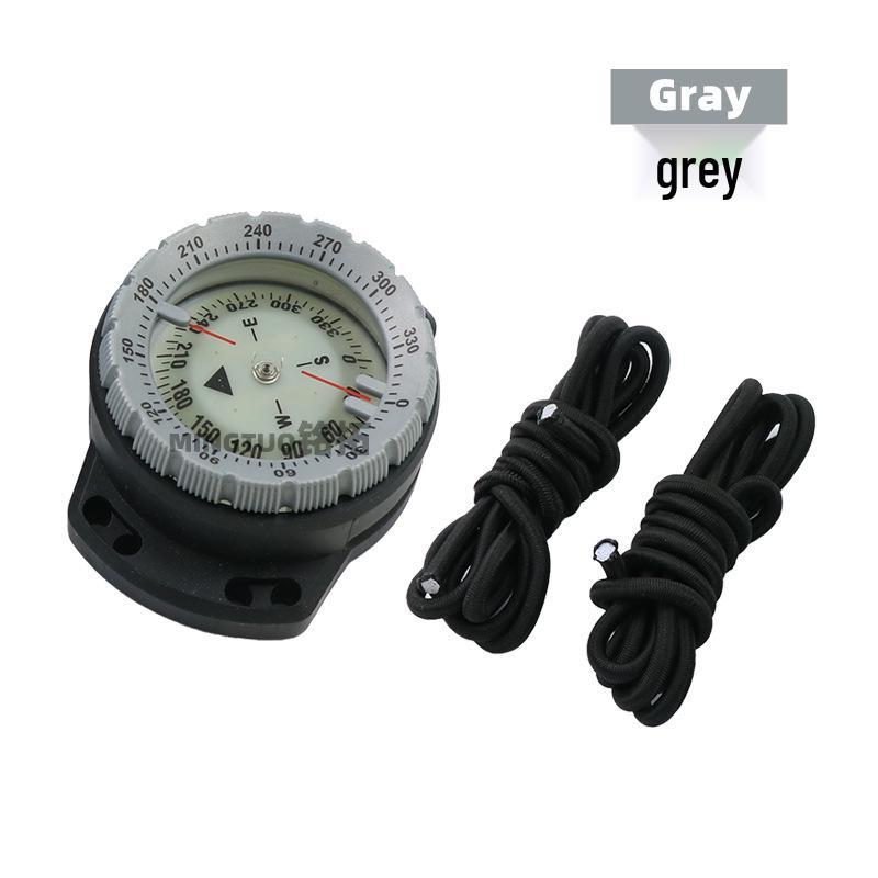 Elastic Cord Diving Compass Watch with Strong Magnetism & Luminous Features, 50m Water-Resistant & In Stock