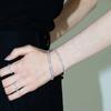 Iceball Ice Tennis Bracelet 4mm  Wg 